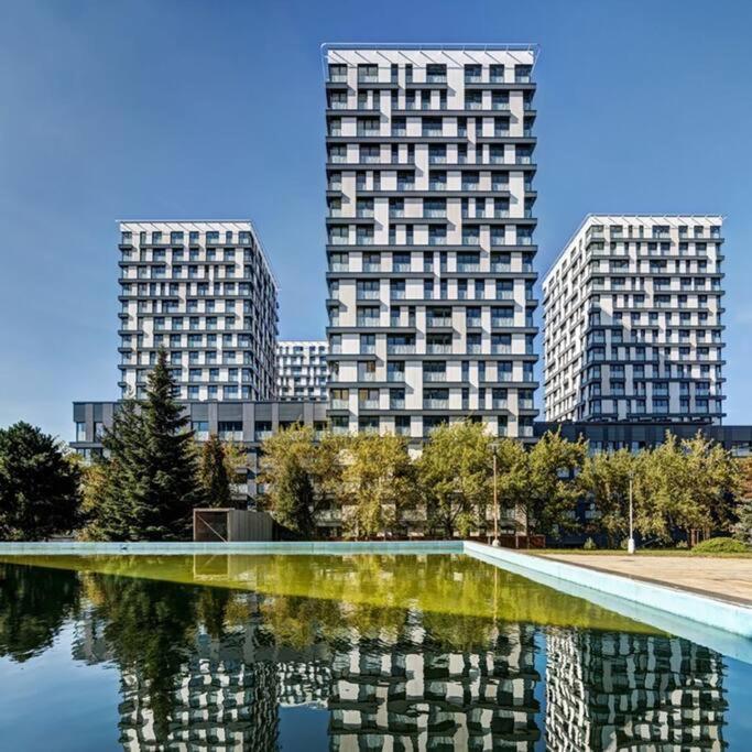Centrum Park Studio Prága Kültér fotó