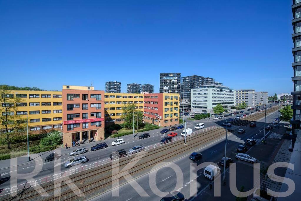 Centrum Park Studio Prága Kültér fotó